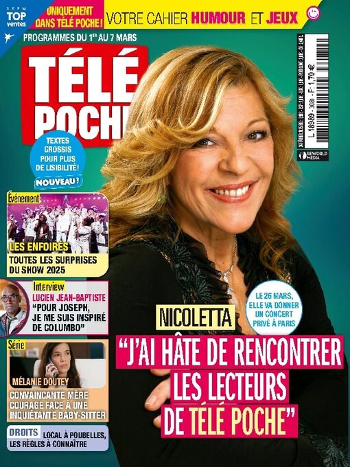 Title details for Télé Poche by Reworld Media Magazines - Available